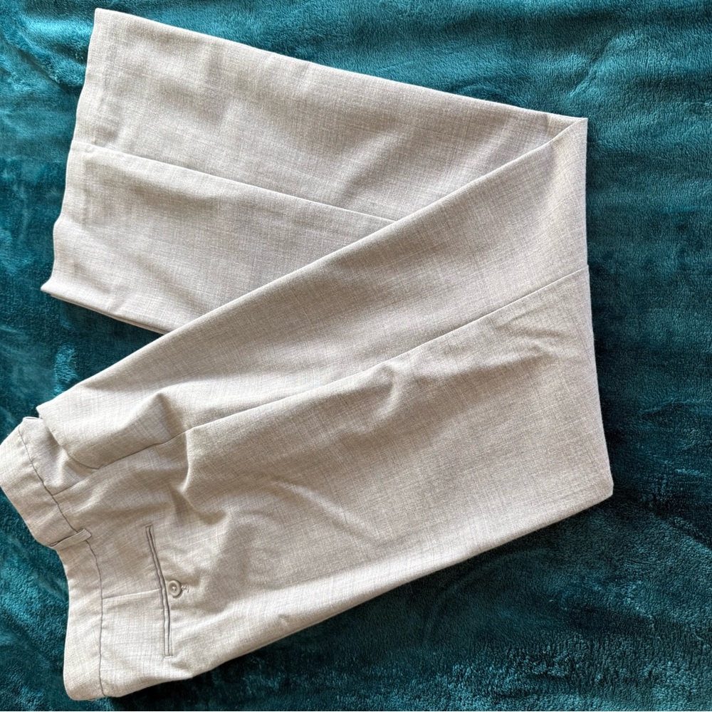 Express Gray Editor Trousers